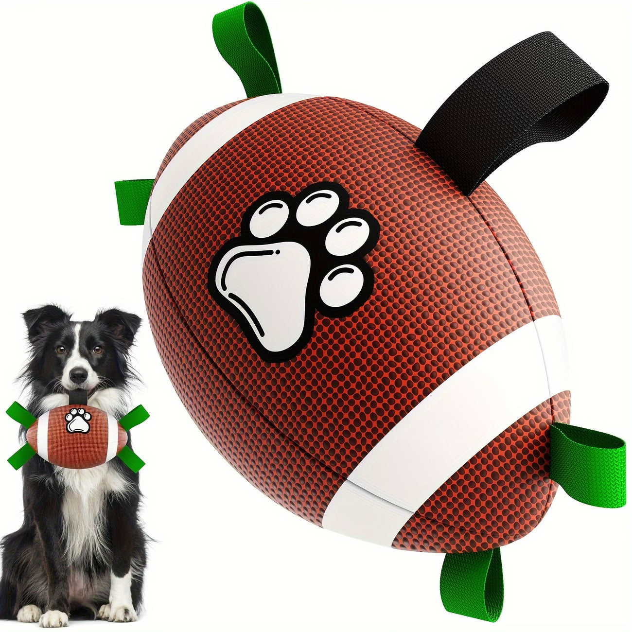 Large/Small Size Options for All Breed Dogs, Indoor/Outdoor -like Ball for Puppies & Adult Pets