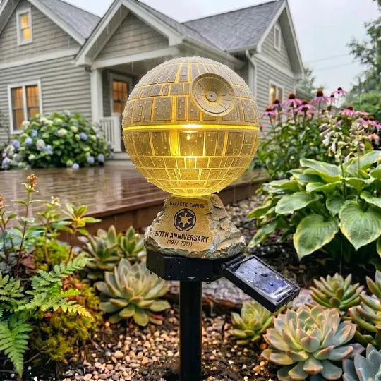 ST 60th Anniversary Enterprise NCC-1701 Solar Garden Light