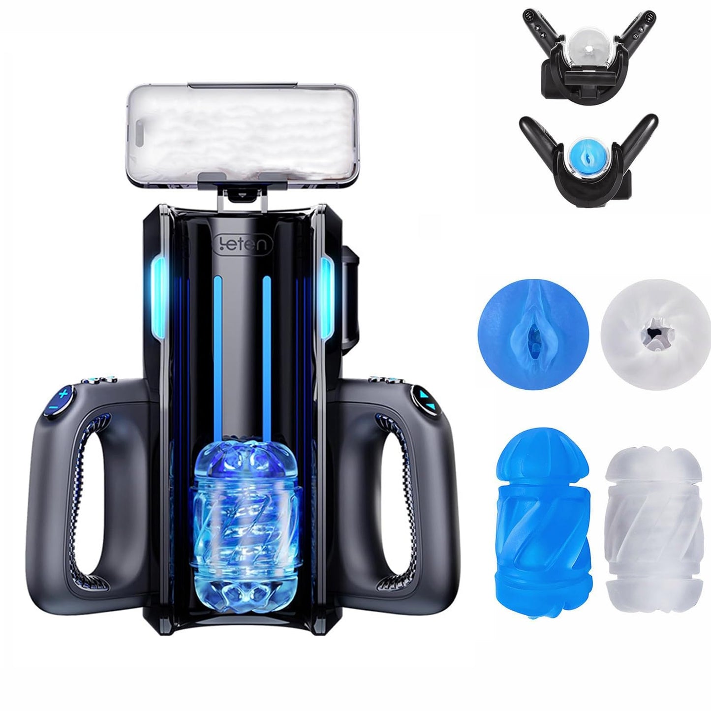 Thrusting High-Speed Motor Automatic Men Sex Toys with Handle