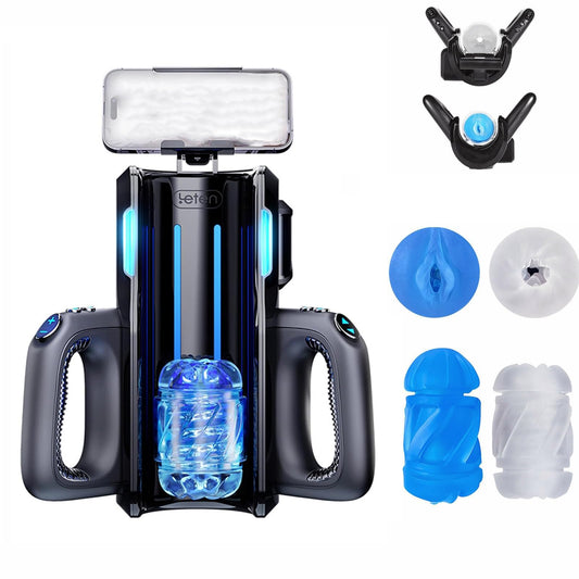 Thrusting High-Speed Motor Automatic Men Sex Toys with Handle