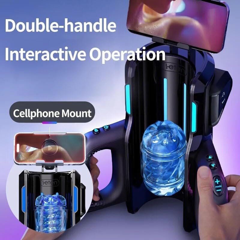 Thrusting High-Speed Motor Automatic Men Sex Toys with Handle