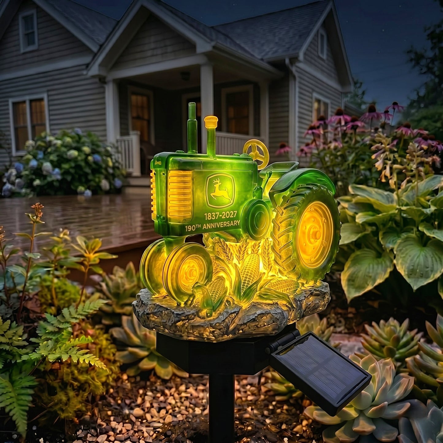 ST 60th Anniversary Enterprise NCC-1701 Solar Garden Light