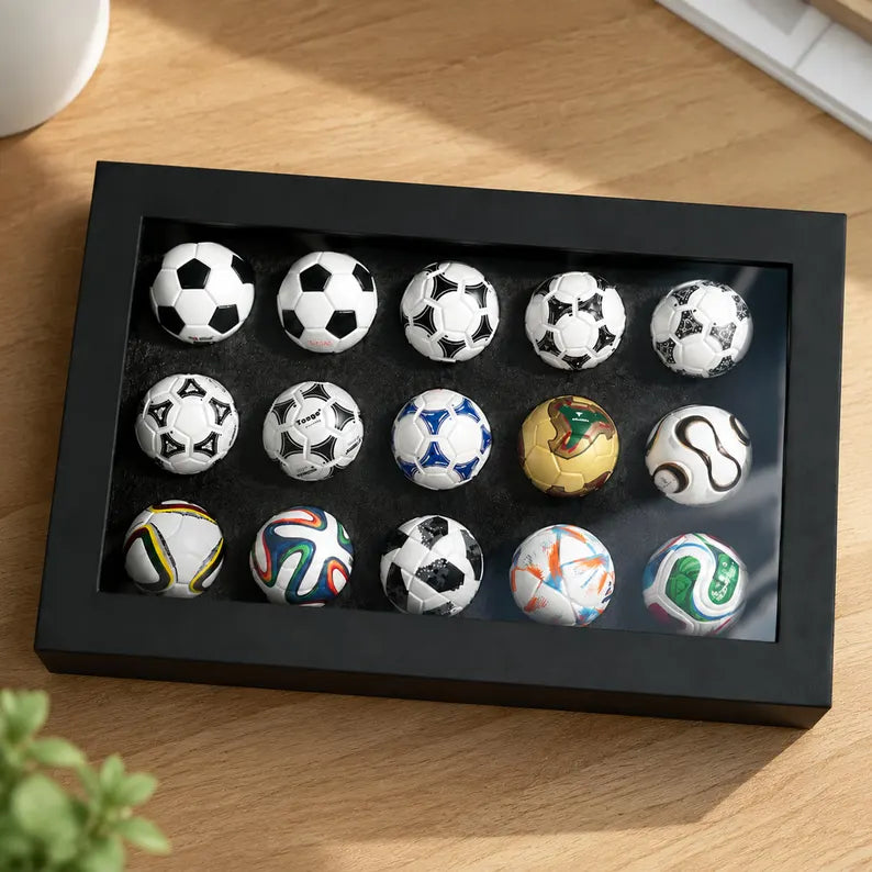 ⚽ 1970–2026 World Cup Official Match Ball Mini Collection