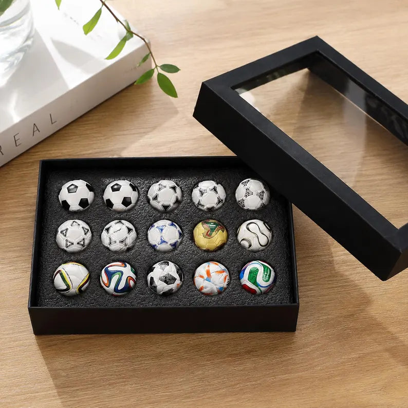 ⚽ 1970–2026 World Cup Official Match Ball Mini Collection